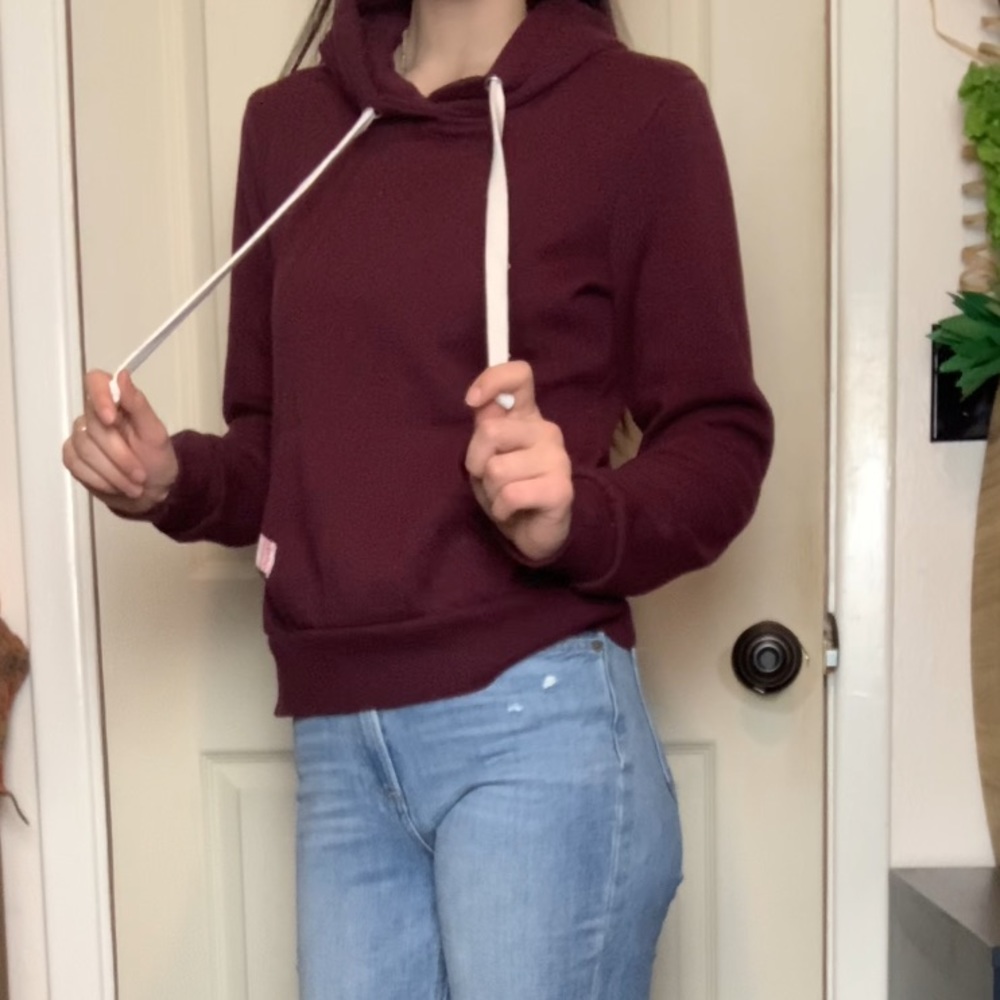 Plum Slim Hoodie
